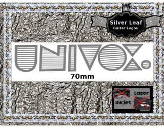 Univox Guitar Decal Headstock Restoration Logo #99s